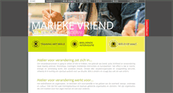 Desktop Screenshot of mariekevriend.nl